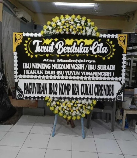 Papan Bunga Duka Soko Gabus